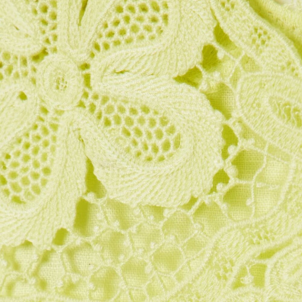 ULLA JOHNSON MARLIS GUIPURE LACE PANELED TOP SIZE S, 4 NEW - Picture 12 of 13